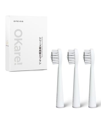 Electric Sonic Replacement Brush 3 Replacement Brush Compatible with and EPA2002 Toothbrush, Toothbrush, Mountain-Shaped Heads, Heads, OKare!