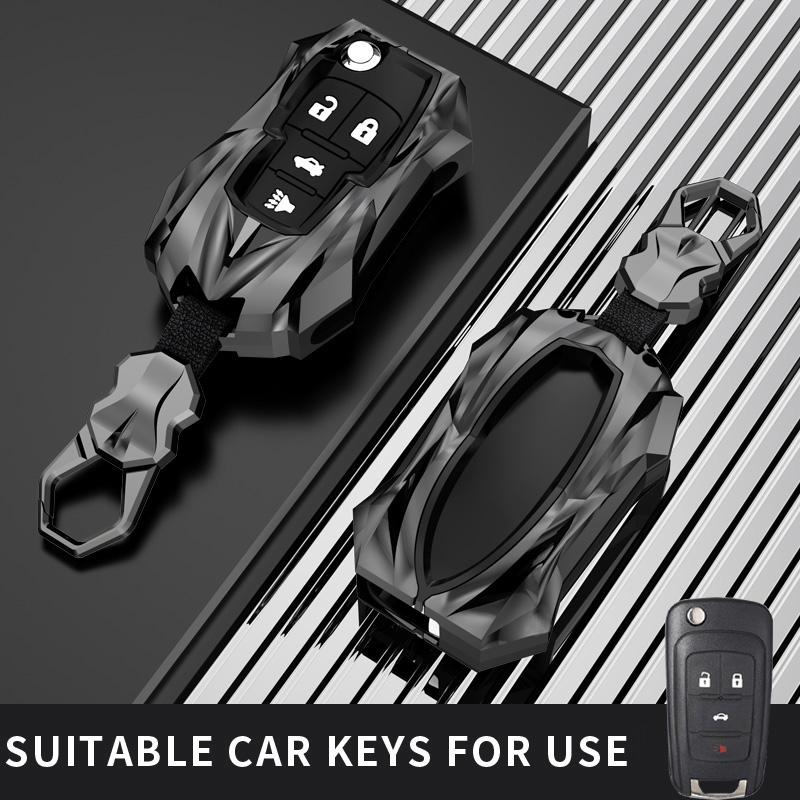Fit fo buick key case cover chain fob housing shell encore lacrosse skylark rendezvous Chevrolet Camaro Impala Aveo Malibu Sail