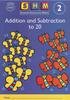 The Scottish Heinemann Maths 2: Addition and Subtraction To 20 Activity Book 8 Pack Book