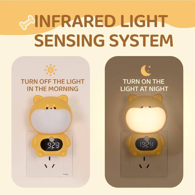 BMW Cute Pet Wall Lamp Animal Night Light Plug-In Induction Night Light With Remote Control Wall Lamp Bedroom Corridor Lighting