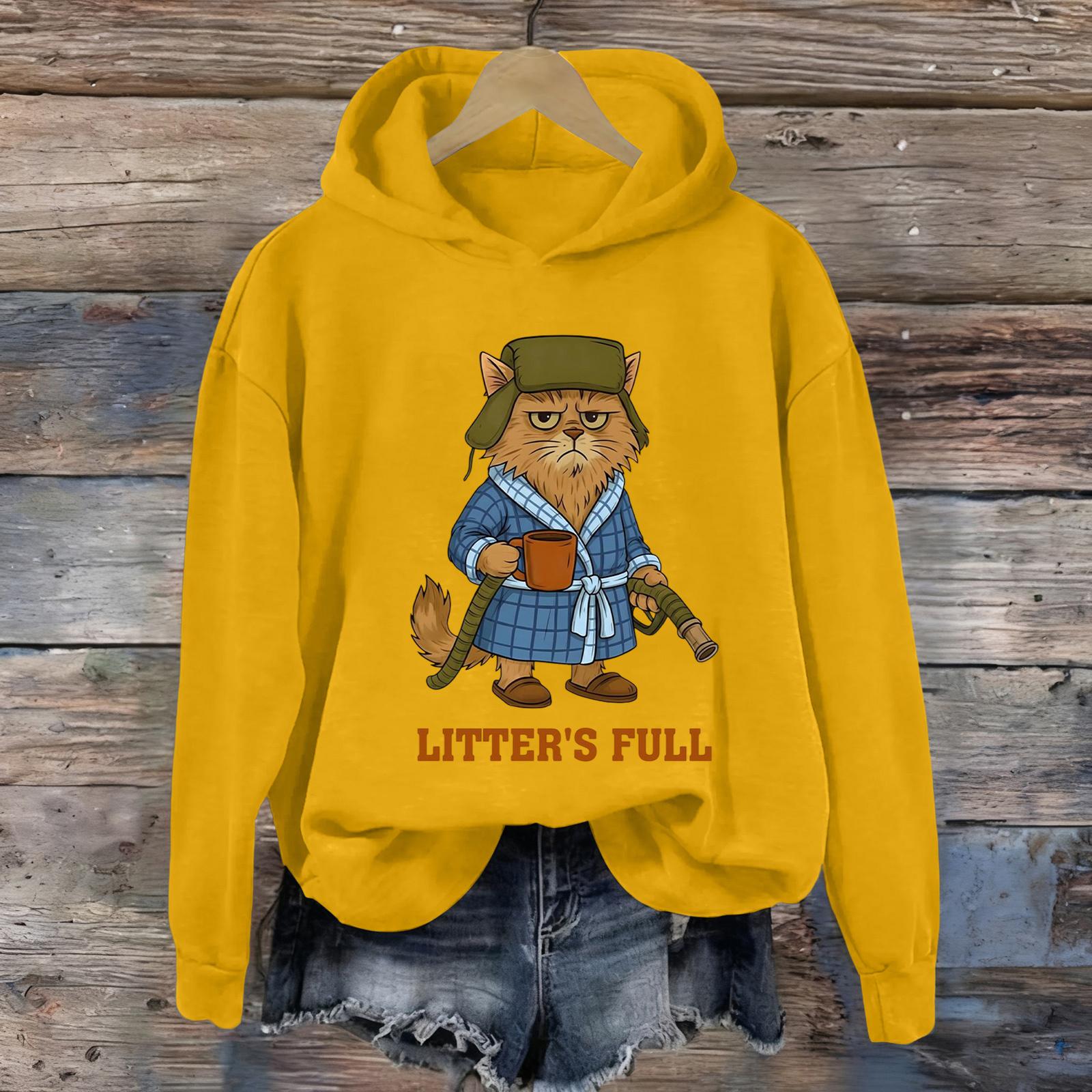 

Women s Fashion Daily Versatile Casual Sweatshirts Long Sleeve Hooded Top Sweatshirts XL жёлтый