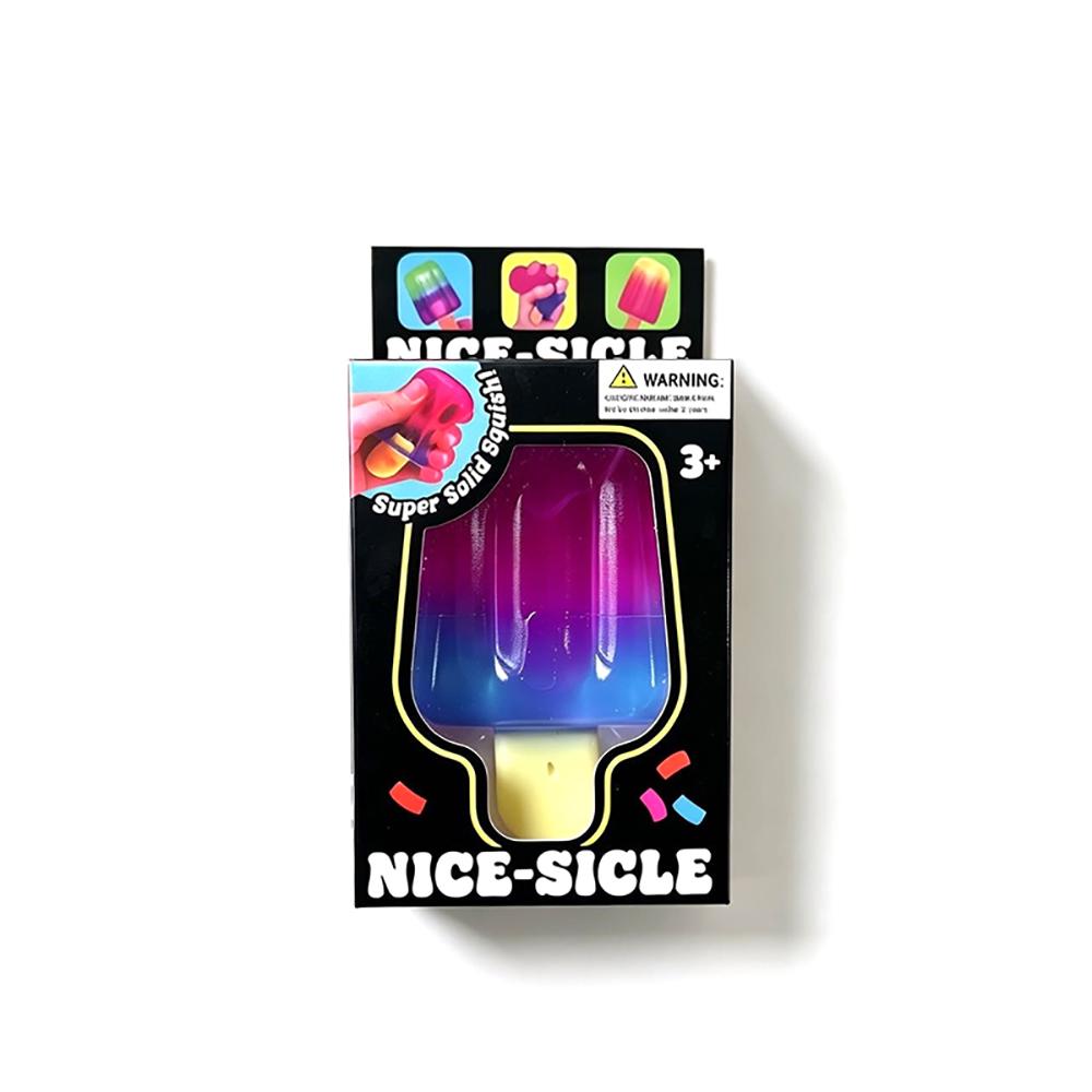 Schylling Needoh Nice-Sicle Sensory Fidget Cube Stress Relief Squishy Cube Anti-Anxiety Squeeze Toy For Focus Adhd Population