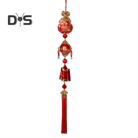 

Китайский Новый год украшение Весенний фестиваль красный счастливый подвесной кисточка кулон 2025 год Змеи украшение для дома автомобиль окно декор C