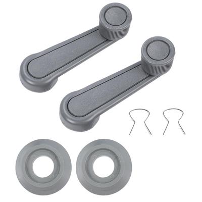 Calm Wish Suzuki Jimny Every Carry Crank Window Door Regulator Handle, Gray, 2 Pieces, JB23 SJ30, Etc. Compatible