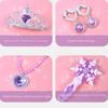 With Jewelry Set Light Up Snowflake Wand Glowing Sticks Flashing Snow Star Wands  Party Favor
