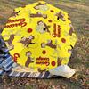 1PC Curious George bananas Umbrella-8-Rib Reinforced, Automatic Open, Lightweight & Durable, Cute Fashion Accessory for Outdoor-T346