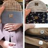 Plum Blossom Magnetic Buckle Curtain Hand Sewn Invisible Magnetic Suction Buckle Anti Light Leakage Mother and Child Button