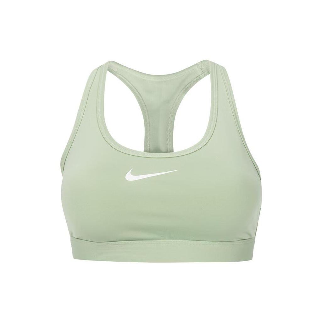 Nike Solid Logo Sports Bra Women Underwear Green FV3519-343