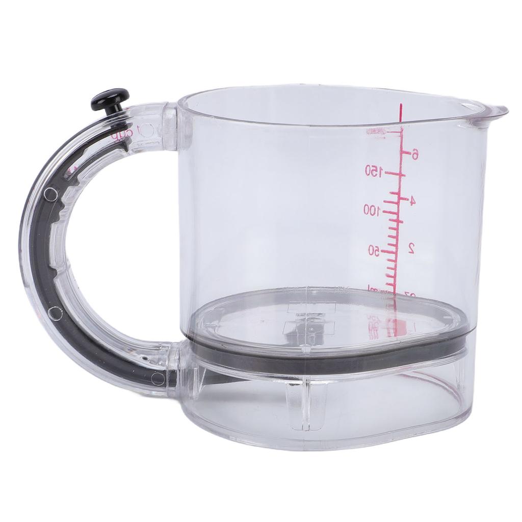 Adjustable Measuring Cup Multifunctional Measuring Cup with Scraper Base Dishwasher Safe for 1 4 To 1 Cup