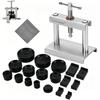 TICFROG Watch Tool Caseback Removal Caseback and Glass Removal Battery Replacement Link Watch Maintenance Stainless Highly 18 Size Adapters Set Tool,