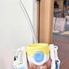 Sanrio Cute Children's Double-Drink Straw Cup & Crossbody Backpack