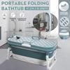 1.15m/1.38m New Large Bathtub Adult Children's Folding Tub Massage Adult Bath Barrel Steaming Dual-use Baby Tub Home Spa Home Sauna