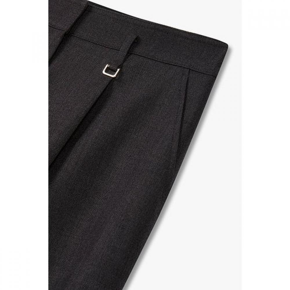 Vov Back Lettering One Tuck Wide Pants 7156230003 