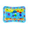 Inflatable Baby Water Mat PVC Marine Animal Water Mat Double Edge Animal Water Mat Foldable for Infants Toddlers for Activity