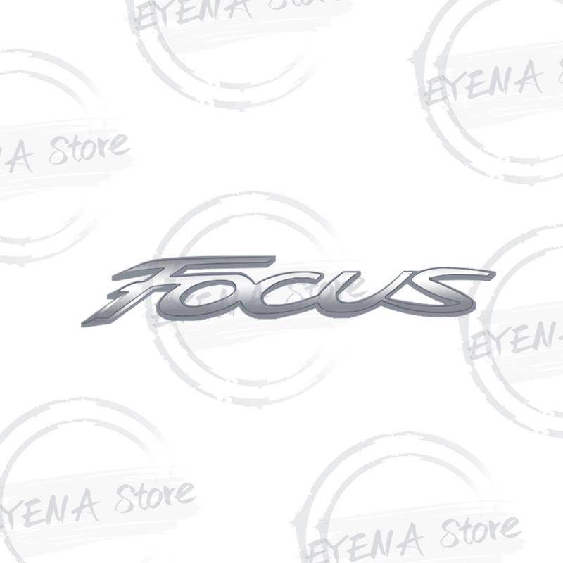 qdjfz10 For Ford Focus Fusion Logo ST Line MK2 MK3 MK4 Lettering Metal Badge Stickers Car Rear Trunk Body Emblem Auto Accessories