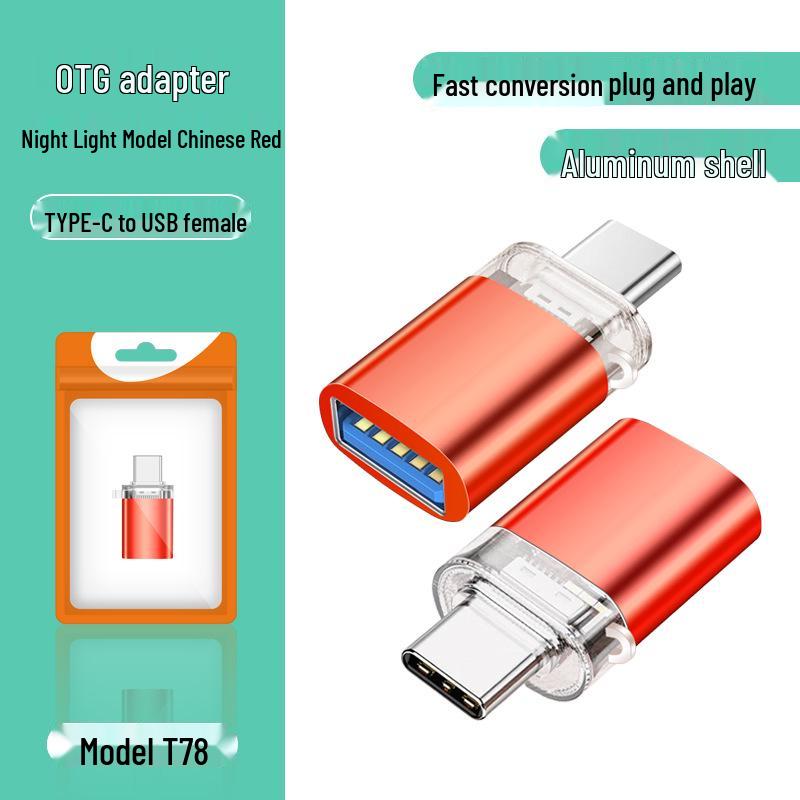 Adaptor OTG USB 3.0 la Type-C pentru telefoane Apple, Huawei, Xiaomi