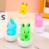 Toy Tumbler Rabbit With Plastic Resin Material Figurine For Children Animal Gift