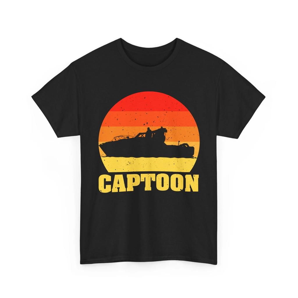 Boating T shirt, Captoon Captain of the Boat Sailing Lovers Shirt