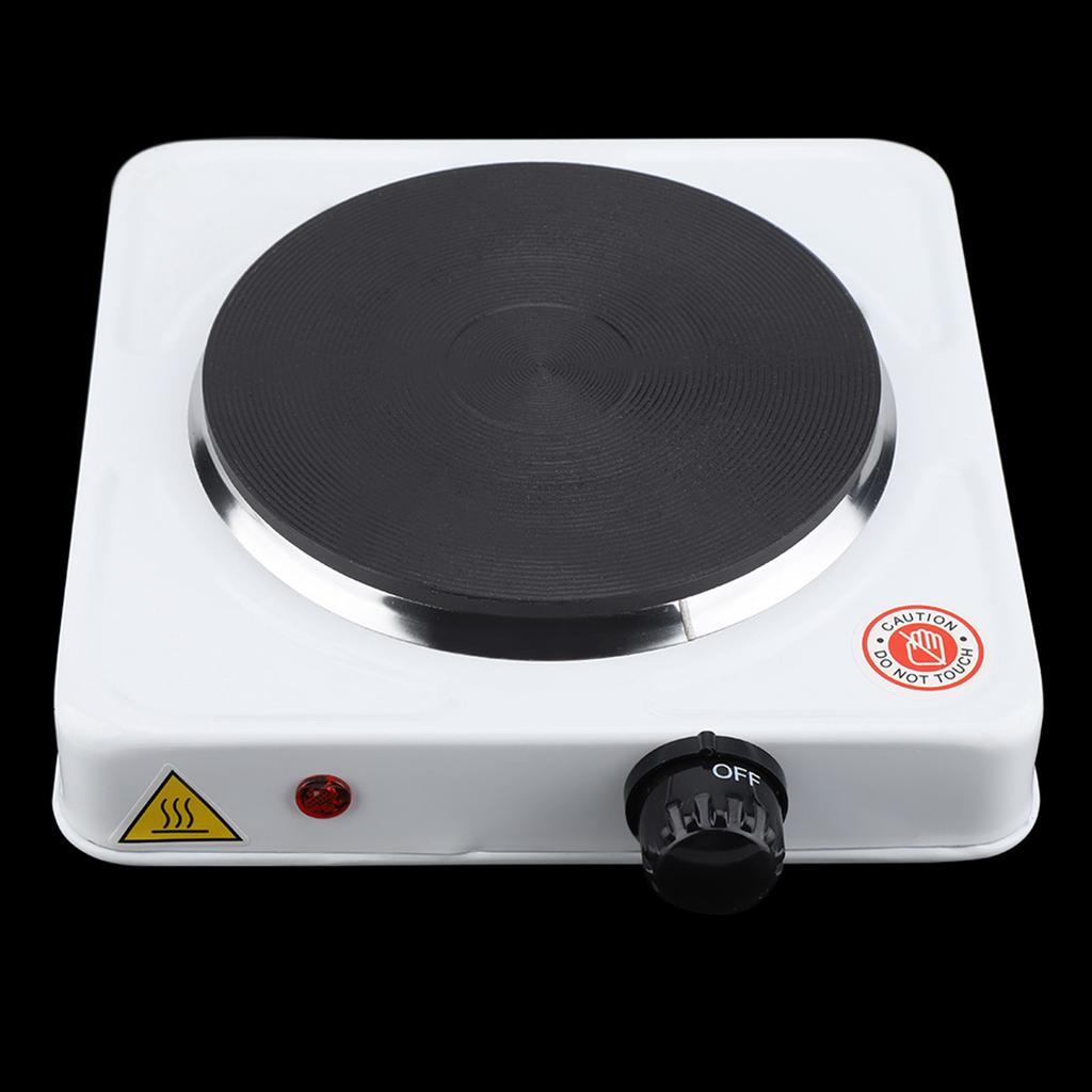 Energy Saving Safe Electric Stove Make Tea Coffee Milk Household 1000W (, White)