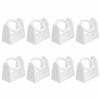 8pcs Rotatable Design Curtain Pole Holder No Drill Curtain Rod Holder  Wall Mount