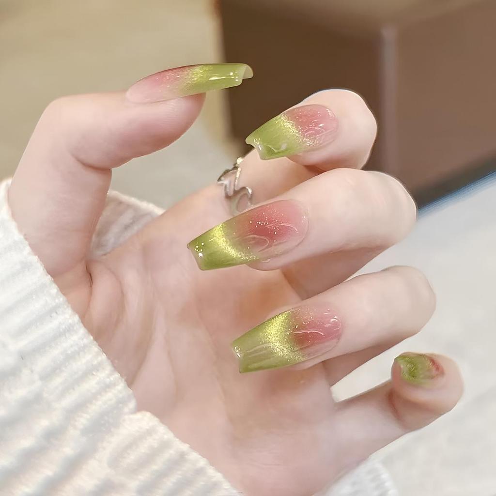 Handmade High-End Flash Diamond Nails: Boost Skin Glow with Pure Desire Style