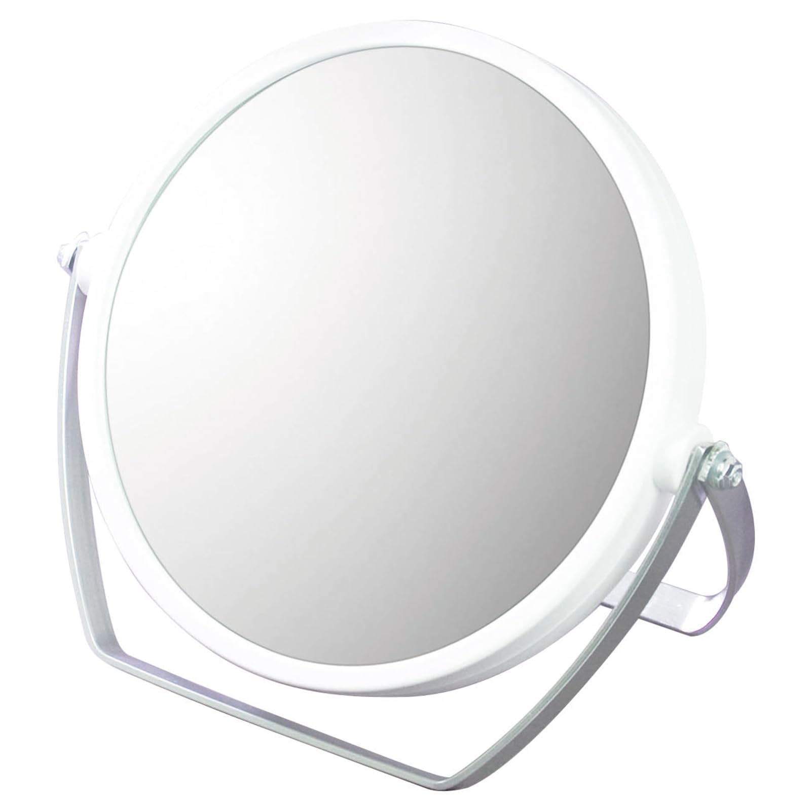 

Yamamura Stand Mirror with 10x White YL-1500 Double-sided Magnification, белый