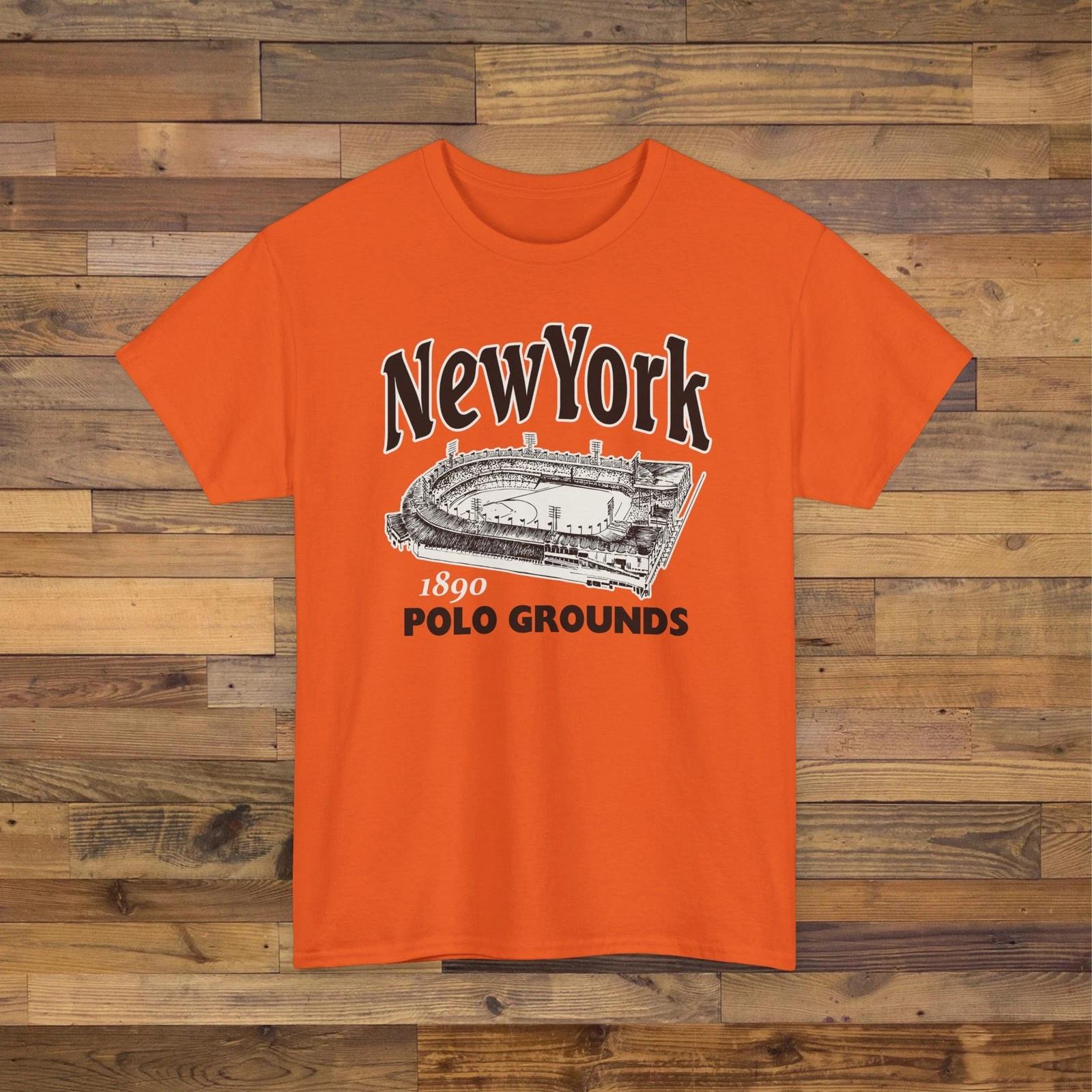 

Polo Grounds 1890 Vintage Ballpark T shirt - New York Giants Baseball XL
