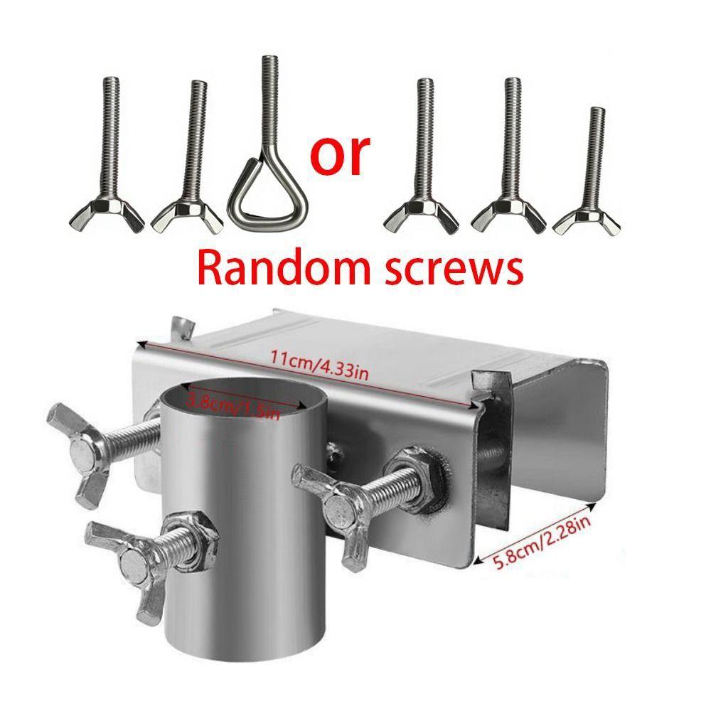 Anti-rust Umbrella Clamp Bracket Water-proof Deck Umbrella Mount Parasol Fixing Clip  Chair