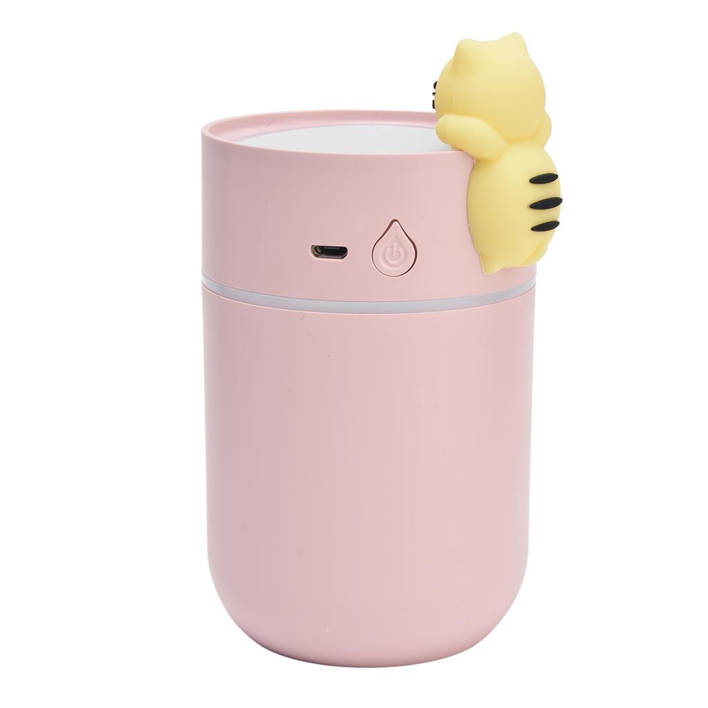 260ml Mini Luftbefeuchter USB-Lade-Luftbefeuchter mit LED-Nachtlicht für Zuhause Büro