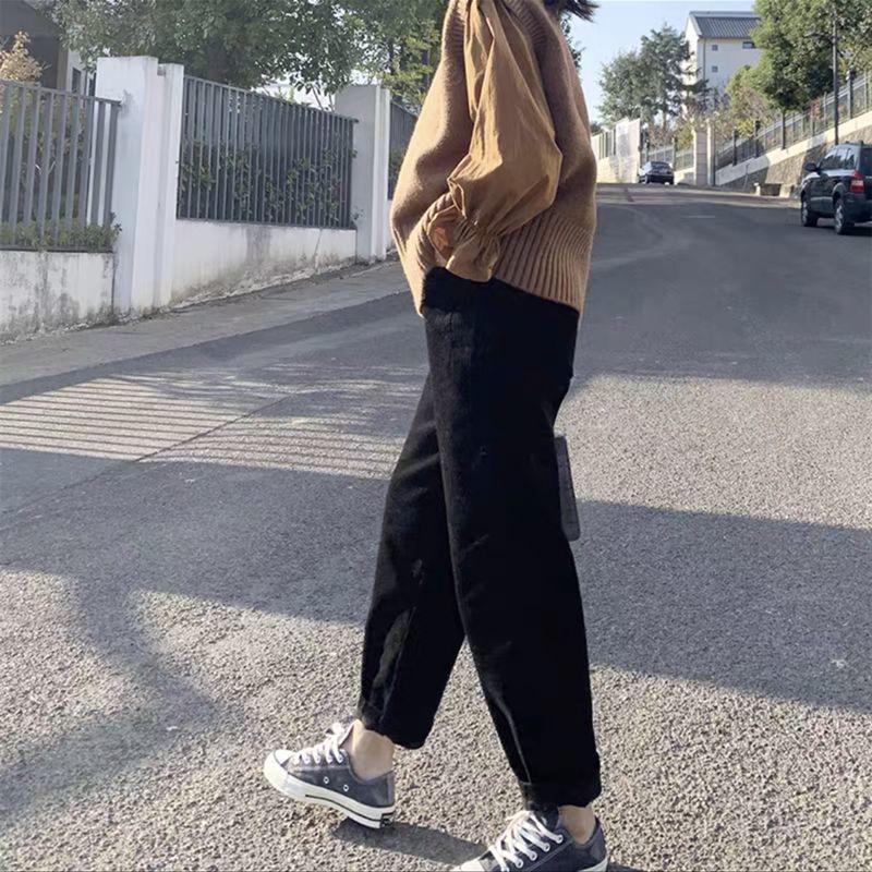 

Вельветовые шаровары для беременных на ранних сроках беременности — идеально подходят для весны, осени и зимы, а также обеспечивают комфорт благодаря бархату. 2XL