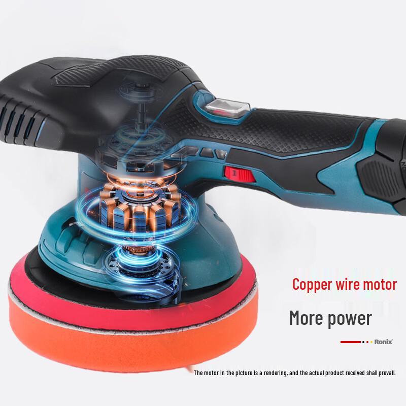 Ronix 12V Cordless Eccentric Car Polisher CN plug (adapter included)