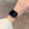 Diamond Metal Strap for Apple Watch 10 Band 42mm 41mm 46mm 44/49mm 45mm 40mm Women Belt Bracelet iWatch Series 9 8 7 Se 6 Ultra