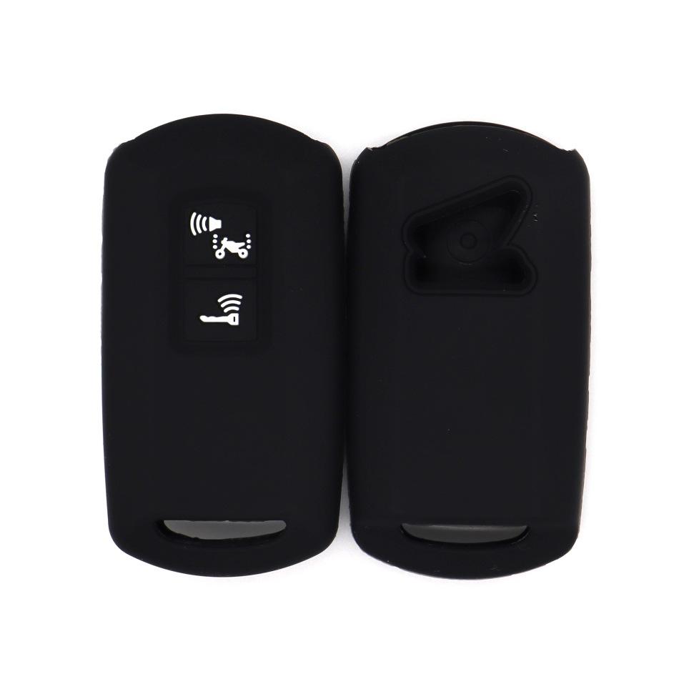 Suitable for Honda Jiayu click150Vario 2-button Motorcycle Key Cover Silicone Remote Control Protective Shell Bag