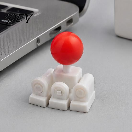 Handcrafted Gaming Art Keyboard Joystick Keycap, DIY 3D Printed Arcade Fighting Stick Adapter for Console Decoration WASD Keys, In-Game Movement