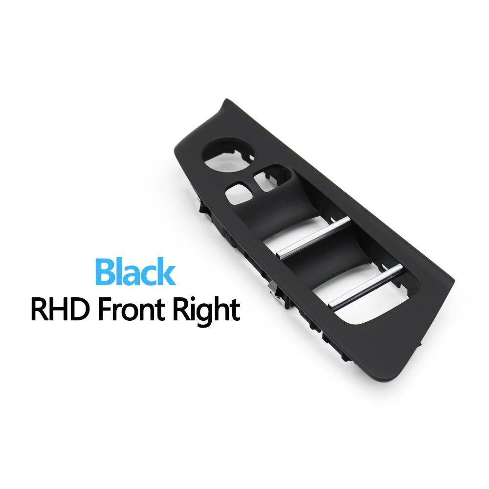 

RHD автомобильная дверь, окно, подъемный переключатель, панель, замена накладки для BMW 5 серии G30 G31 F90 525i 530i 540i 2017 2018 Black Front Right