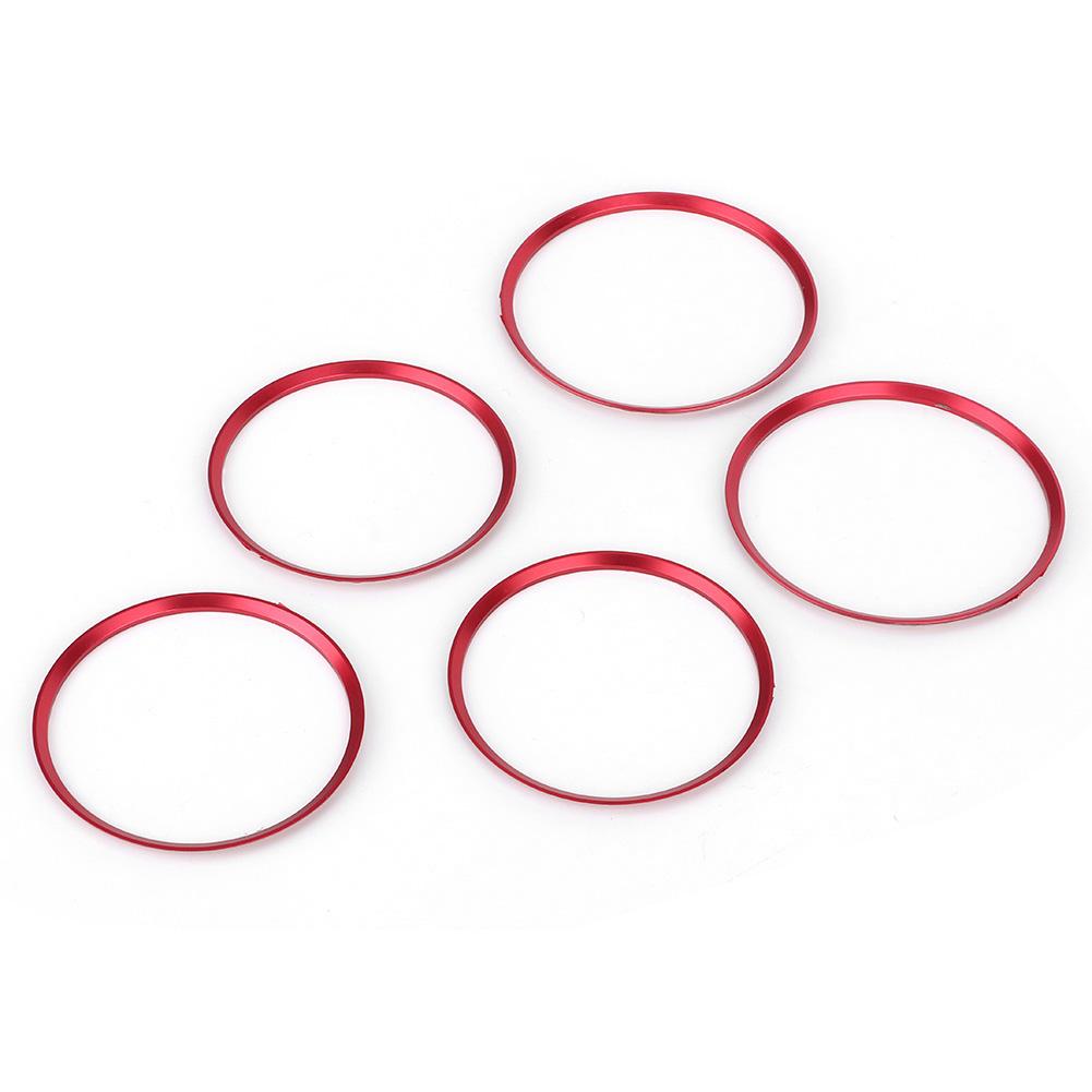 

Алюминиевый сплав автомобильный воздухозаборник отделка кольцо кондиционера крышка подходит для Mercedes Benz CLA GLA класс 1318