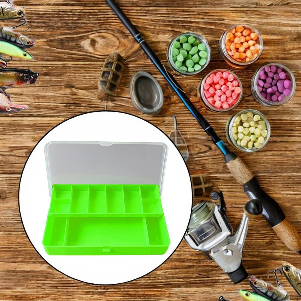 Fishing Gear Organizer Case with Dividers for Bait Storage And Outdoor Use