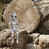 Alien Statue Ornaments Martians Garden Figurine Indoor Outdoor Decoration Resin