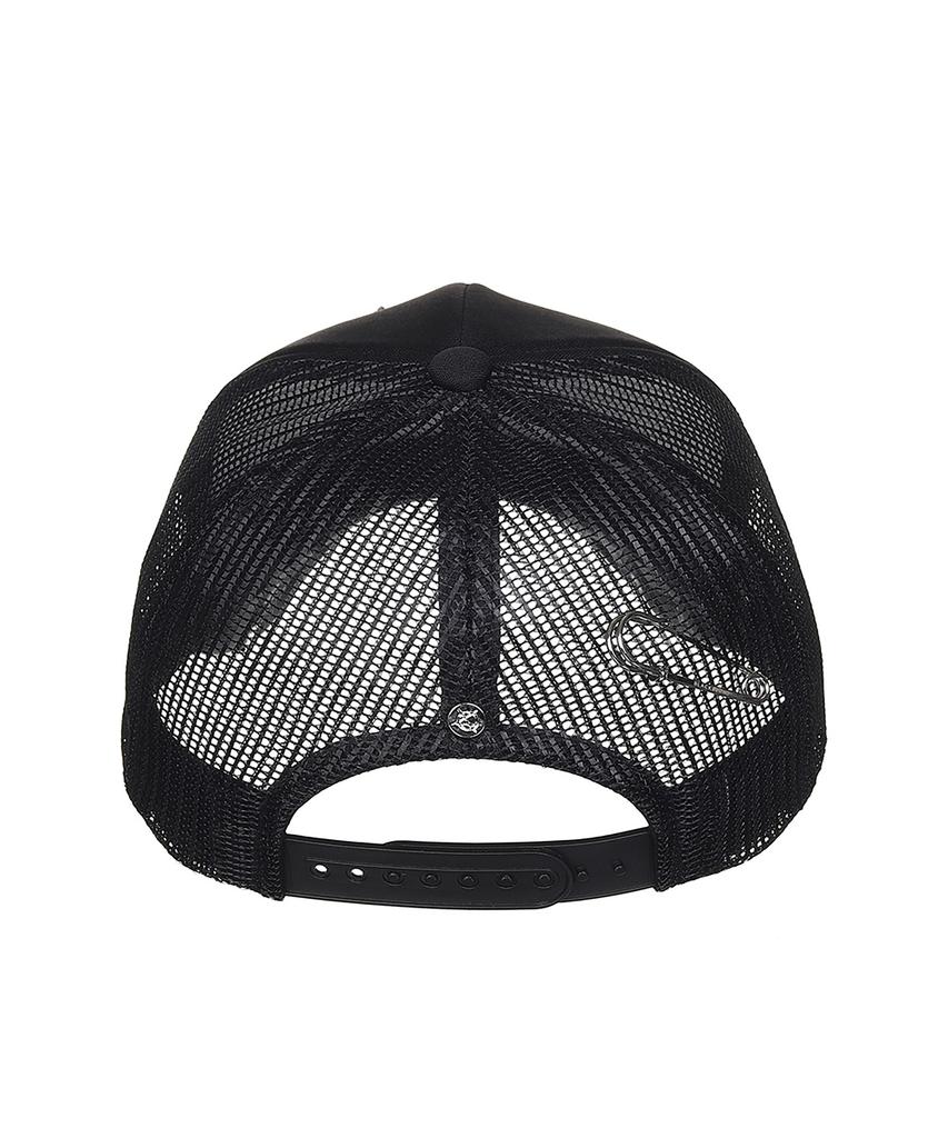 BLACKBLOND Bbdi Pop Clash Trucker Mesh Cap Dark Version (Black)
