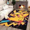 Alfombra Pikachu Ráfaga de Energía para salas de estar, dormitorios, decoración del hogar y como regalos.