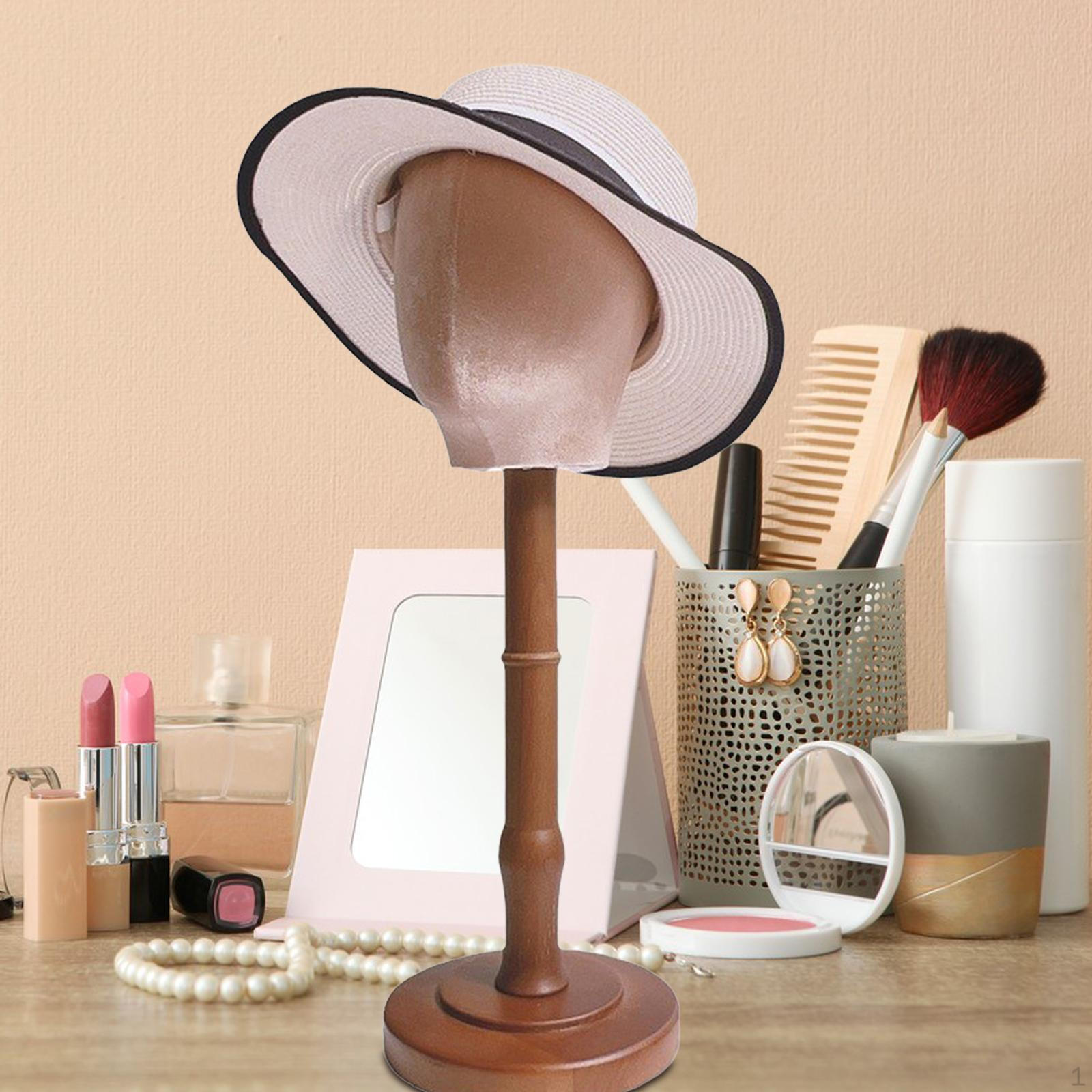 

Голова манекена подставка для шляп, бархатная голова манекена подставка для париков для шляп, для демонстрации, дома, для парика, для укладки 53cm