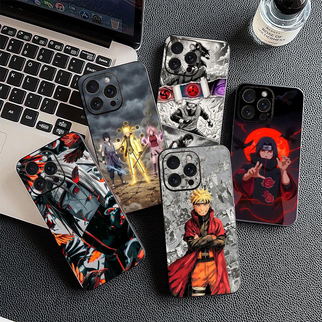 Cover for Xiaomi Redmi Note 13 14 Pro Plus ProPlus 14C 13C Pro+ 5G 4G Casing Silicone Phone Case Itachi Uchiha Narutos Sasuke