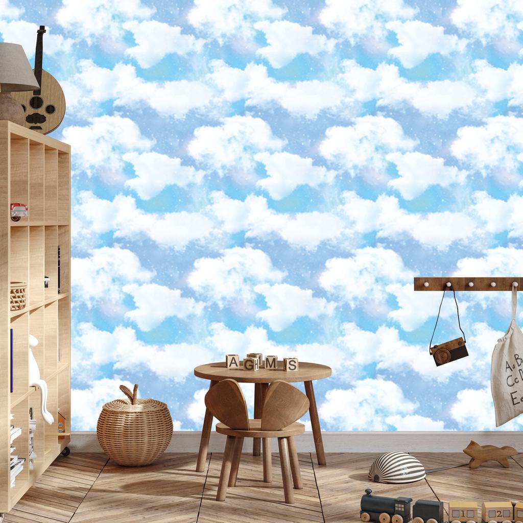 Beautiful Clouds Wallpaper for Living Room and Bedroom 50x1000