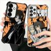 Bungo Stray Dogs Manga Plating Phone Case For Samsung A17 A07 A37 A57 A16 A56 A15 A55 A14 A54 A13 A53 A26 A36 A25 A35 A24 A34 A2