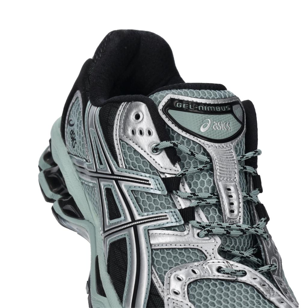 Asics Gel Nimbus 10.1 Ocean Haze Pure Silver Unisex Sneakers Green Pure-Silver 1203A543-400