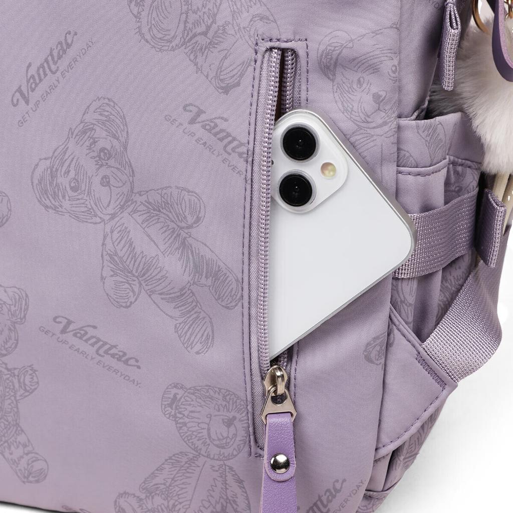 Viney Backpack, Large Capacity Lightweight Schoolbag for Primary School Students, Casual Double Shoulder