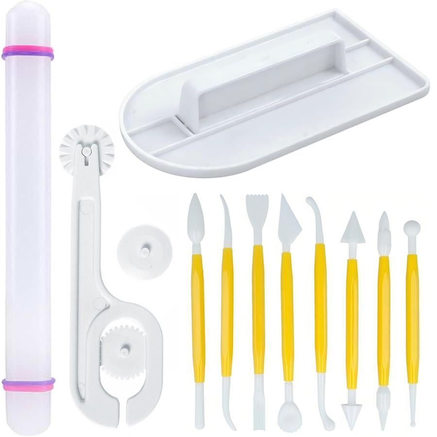Pottery Clay Tools Set Sculpting Carving Shaping Tools Clay Cutter for Ceramics, Polymer Clay Ideal for Beginners & Artists