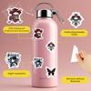 35pcs Edgy Roses Stickers Dark Gothic Stickers Skull Stickers For Notebook Luggage Mobile Phone Cup Guitar DIY