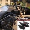 Motorrad Flügel Let Frontspoiler Stabilisator Für HONDA CB300R 2019-2025 2024 Dekorative Seitenverkleidung Winglet Windabweiser