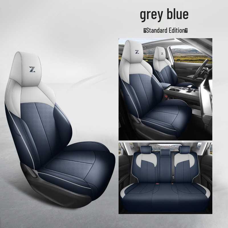Premium Perforated Leather Car Seat Cushion for Oshan Z6 - All-Season Comfort Model